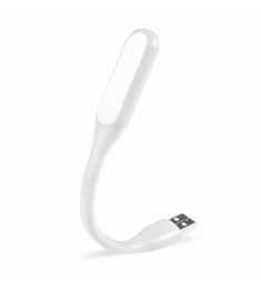 Гибкая USB лампа-фонарик USB LED Light (Белый)