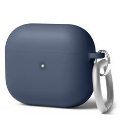 Чехол для наушников Full Silicone Case Apple AirPods 3 (09) Midnight Blue