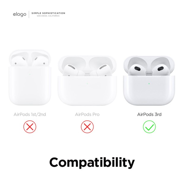 Чехол для наушников Full Silicone Case Apple AirPods 3 (09) Midnight Blue