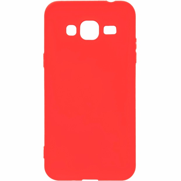 Чехол Силикон iNavi Color для Samsung Galaxy J3 (2016) J320 (красный)
