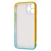 Силікон WAVE Watercolor Case iPhone 11 Pro Max (yellow / dark green)