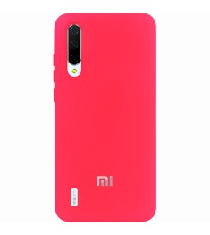 Силикон Original Case (HQ) Xiaomi Mi9 Lite / Mi CC9 (Малиновый)