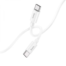 USB-кабель Hoco X87 60W (1m) (Type-C to Type-C) (Белый)