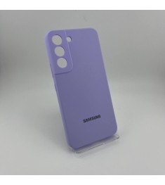 Чехол Silicone Case Samsung Galaxy S22 (Фиалковый)