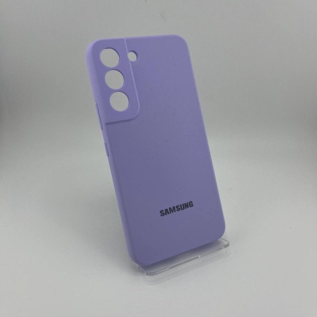 Чехол Silicone Case Samsung Galaxy S22 (Фиалковый)