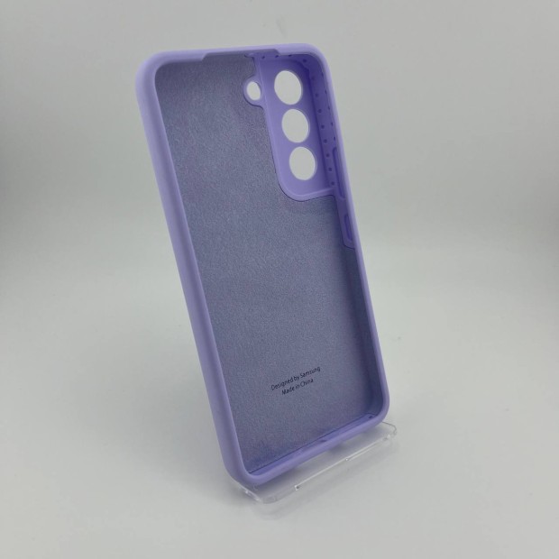 Чехол Silicone Case Samsung Galaxy S22 (Фиалковый)