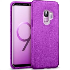 Силикон Glitter Samsung Galaxy S9 (Фиолетовый)