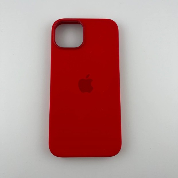 Чехол Silicone Case with MagSafe Apple iPhone 14 (Red)