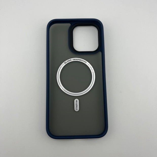 Накладка Blueo Skin Friendly Frosted Anti-Drop Apple iPhone 15 Pro Max (Dark Blue)