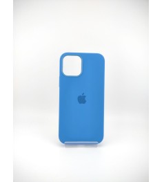 Чехол Silicone Case with MagSafe Apple iPhone 12 / 12 Pro (Capri Blue)