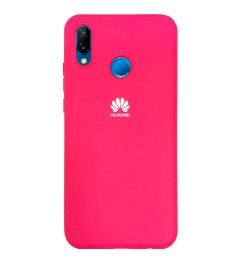 Силиконовый чехол Original Case Huawei P20 Lite (Малиновый)