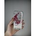 Силикон Glitter Apple iPhone 7 / 8 / SE (2020) (Big Butterfly)