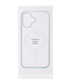 Чехол Clear Case with MagSafe Apple iPhone 16 (Прозрачный)