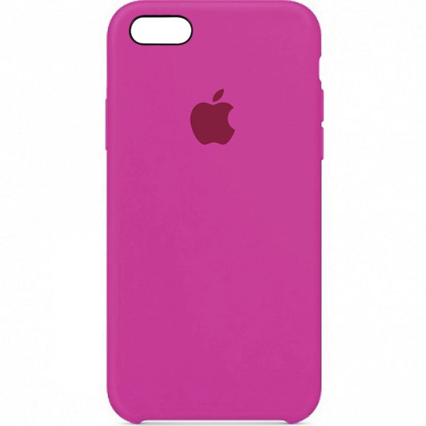 Силикон Original Case Apple iPhone 5 / 5S / SE (31) Barbie Pink