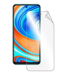 Защитная плёнка Hydrogel Premium HD Xiaomi Redmi Note 9 Pro (передняя)