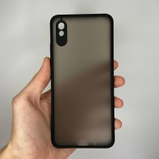 Силикон Totu Gingle Series Xiaomi Redmi 9A (Чёрный)