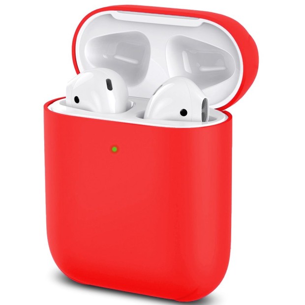 Чехол для наушников Apple AirPods 2 Slim (Red)