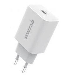 СЗУ-адаптер USB Senteo Z-08 PD 20W (1Type-C) (Белый)