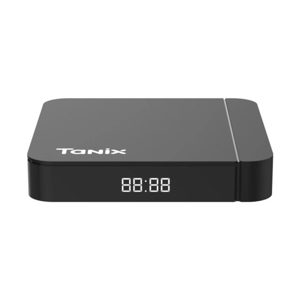 Smart TV приставка Tanix W2 4/32Gb Android 11 (Чёрный)