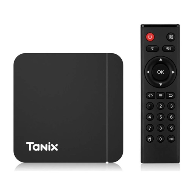 Smart TV приставка Tanix W2 4/32Gb Android 11 (Чёрный)