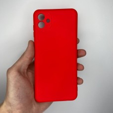 Силикон Original 360 ShutCam Case Samsung Galaxy A04 (2022) (Красный)