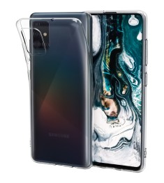 Силикон WS Samsung Galaxy A51 (2020) (прозрачный)
