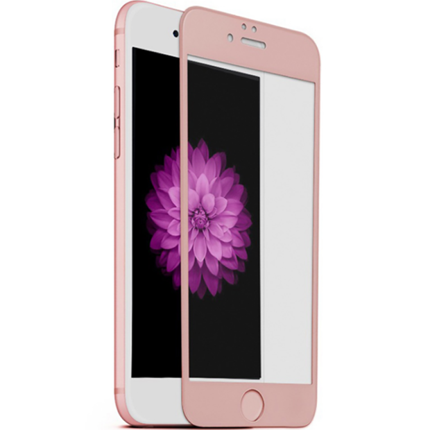 Стекло 5D Apple iPhone 6 / 6s Rose Gold