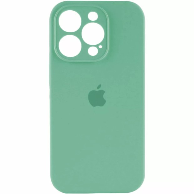 Силикон Original RoundCam Case Apple iPhone 14 Pro (49) Aquamarine