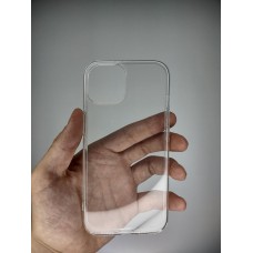 Силиконовый чехол Alabay для Apple iPhone 15 (Прозрачный)