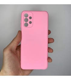 Силикон Original 360 ShutCam Case Samsung Galaxy A13 (Розовый)