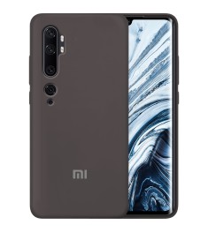 Силикон Original Case Xiaomi Mi CC9 Pro / Note 10 (Тёмно-коричневый)