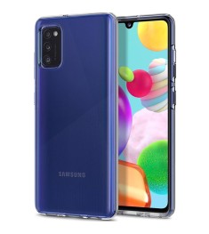 Силикон Virgin Case Samsung Galaxy А41 (2020) (прозрачный)