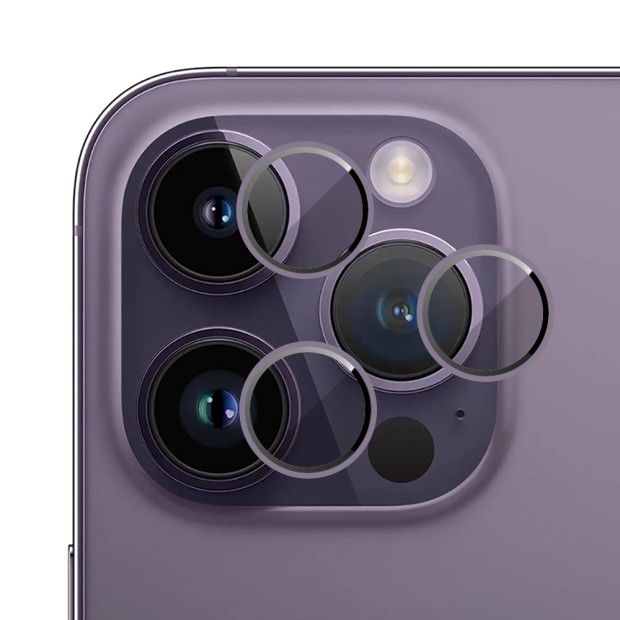 Защитное стекло на камеру Metal Armor Apple iPhone 12 Pro Max Purple