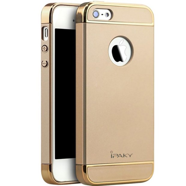 Накладка Ipaky Joint Case Apple iPhone 5 / 5S / SE (Золотой)