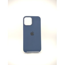 Чехол Silicone Case with MagSafe Apple iPhone 12 Pro Max (Deep Navy)