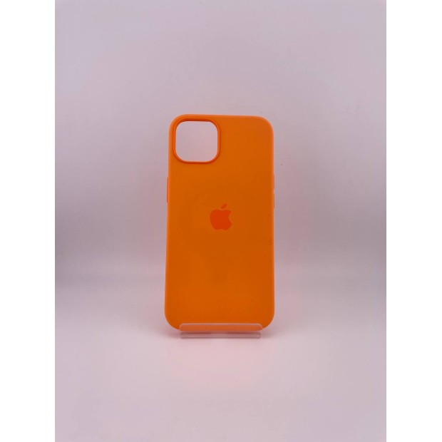 Чехол Silicone Case with MagSafe Apple iPhone 13 (Marigold)