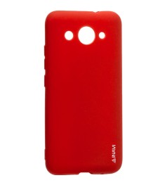 Силиконовый чехол iNavi Color Huawei Y3 2017 (Красный)