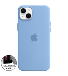 Силикон Original Round Case Apple iPhone 14 Plus (37) Azure