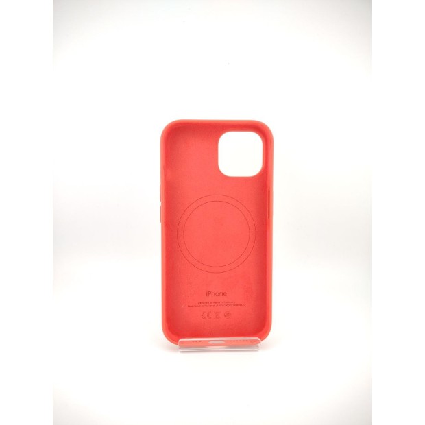 Чехол Silicone Case with MagSafe Apple iPhone 15 (Guavai)