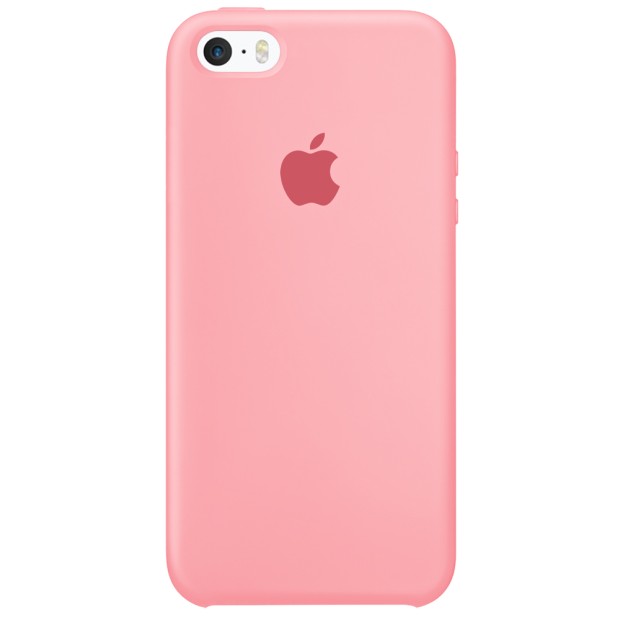 Чехол Силикон Original Case Apple iPhone 5 / 5S / SE (14) Pink