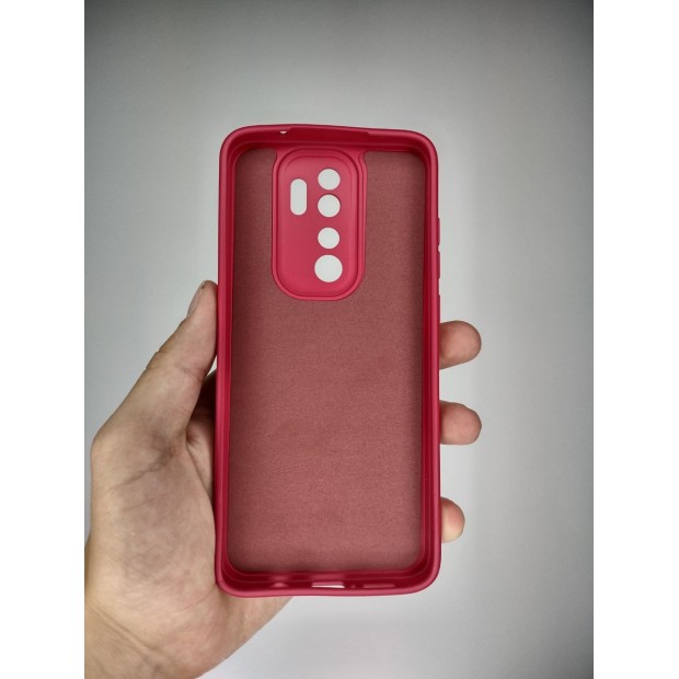 Силикон Original ShutCam Xiaomi Redmi Note 8 Pro (Малиновый)