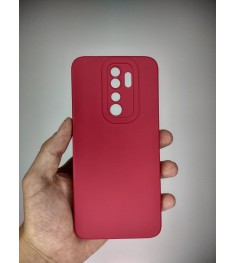 Силикон Original ShutCam Xiaomi Redmi Note 8 Pro (Малиновый)