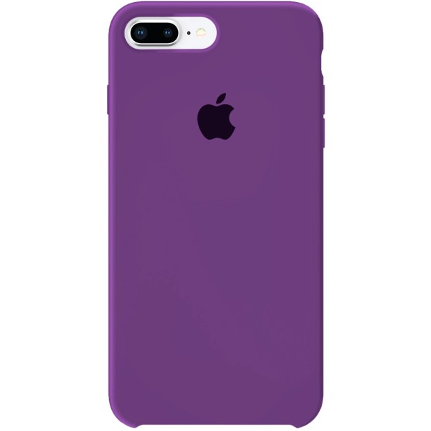 Чехол Силикон Original Case Apple iPhone 7 Plus / 8 Plus (28) Brinjal