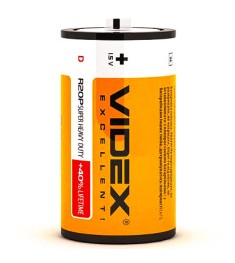 Батарейка Videx R20P D 1.5V