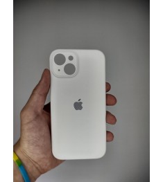 Силикон Original RoundCam Case Apple iPhone 14 (06) White