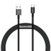 USB-кабель Baseus Superior 66W (2m) (Type-C) (Чёрный) CATYS-A01