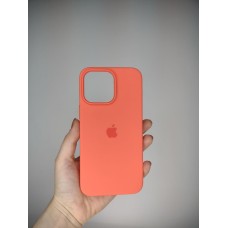 Силикон Original Round Case Apple iPhone 14 Pro Max (Pink Citrus)
