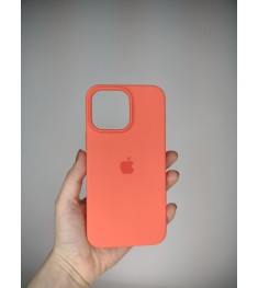 Силикон Original Round Case Apple iPhone 14 Pro Max (Pink Citrus)