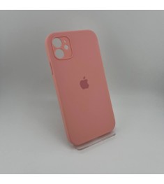 Силикон Original Square RoundCam Case Apple iPhone 11 (36) Candy Pink