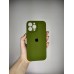 Силикон Original RoundCam Case Apple iPhone 13 Pro Max (46) Deep Green